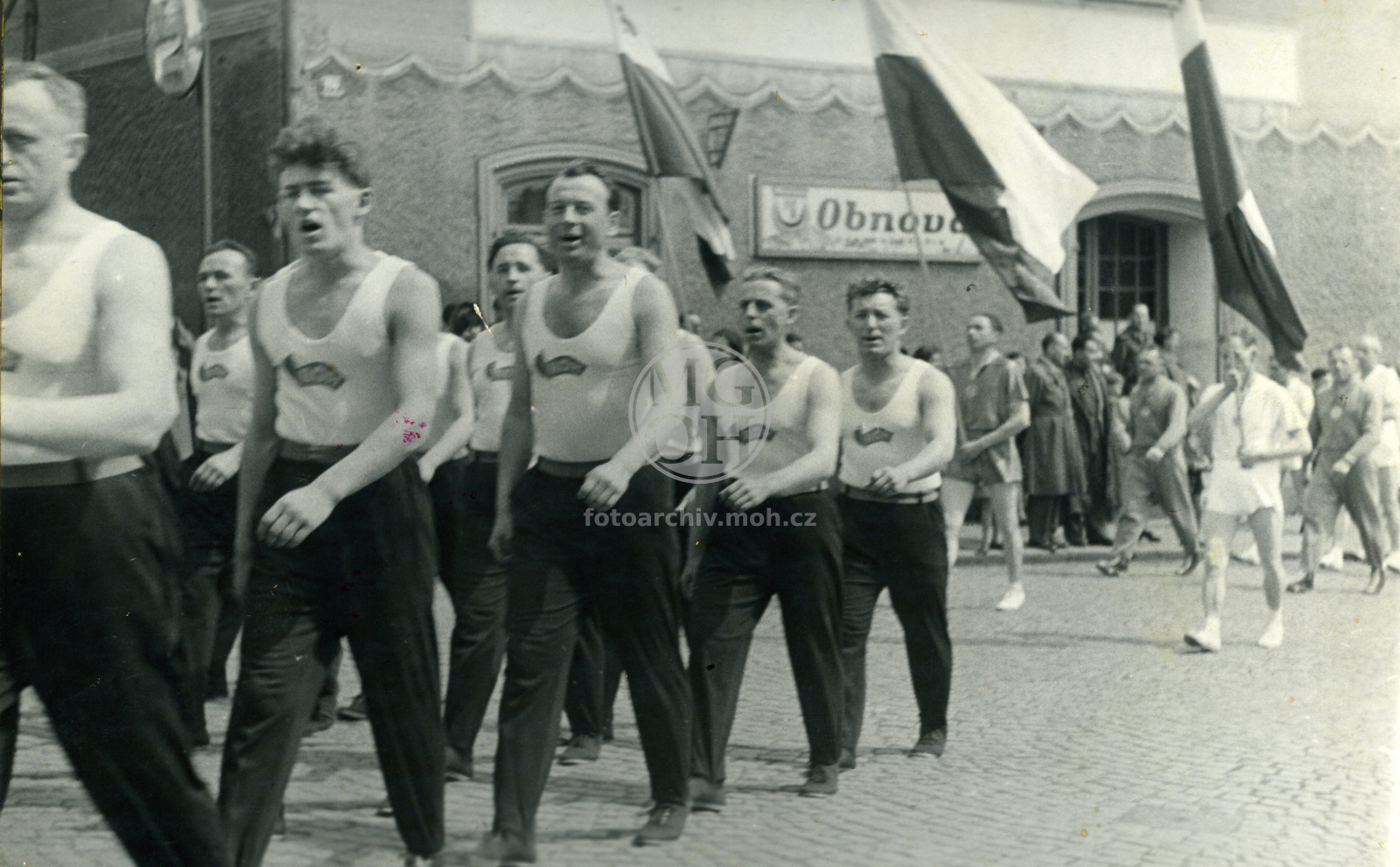 Fotografie - Průvod při Spartakiádě