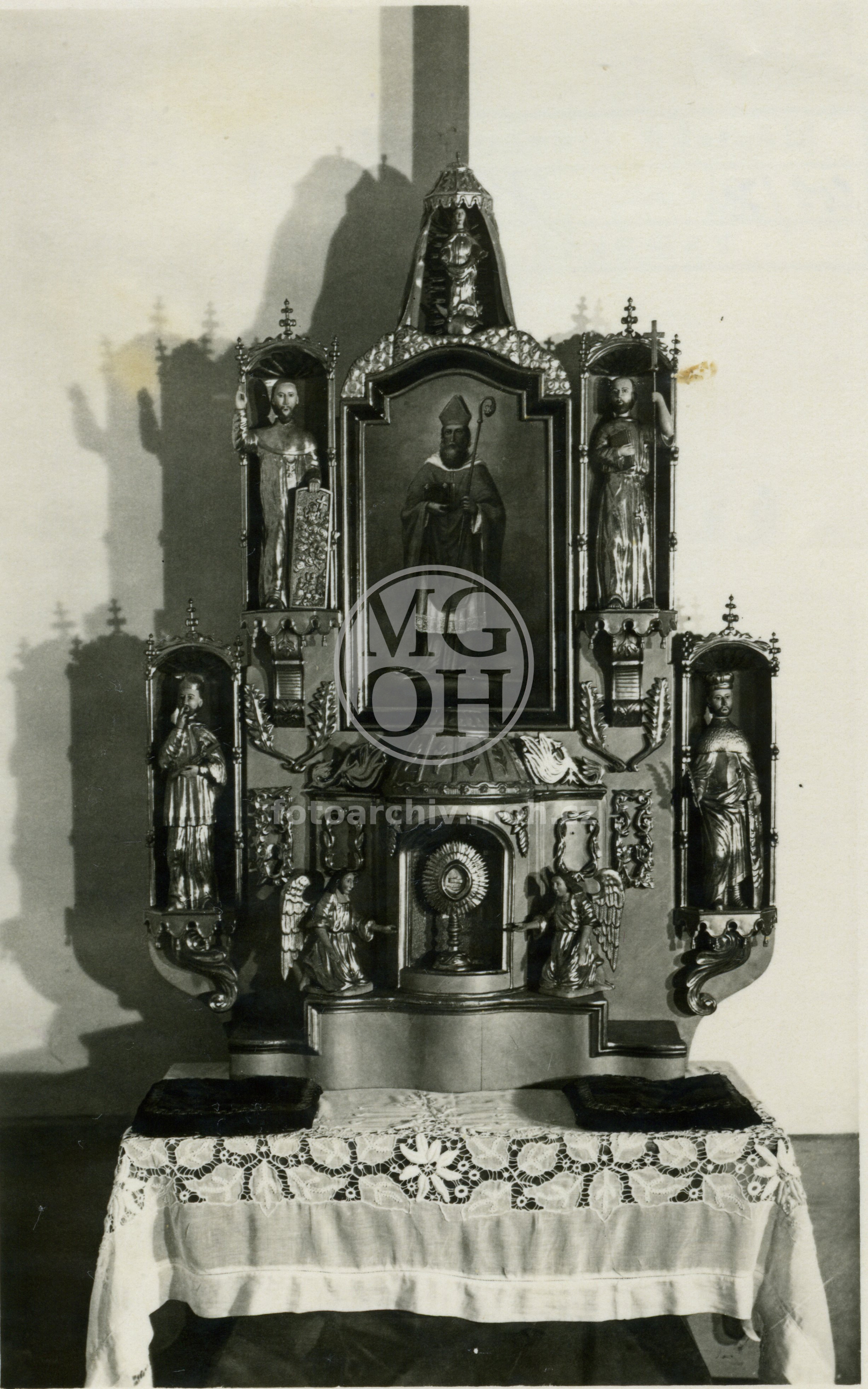 Fotografie - Oltář v kostele sv. Barbory