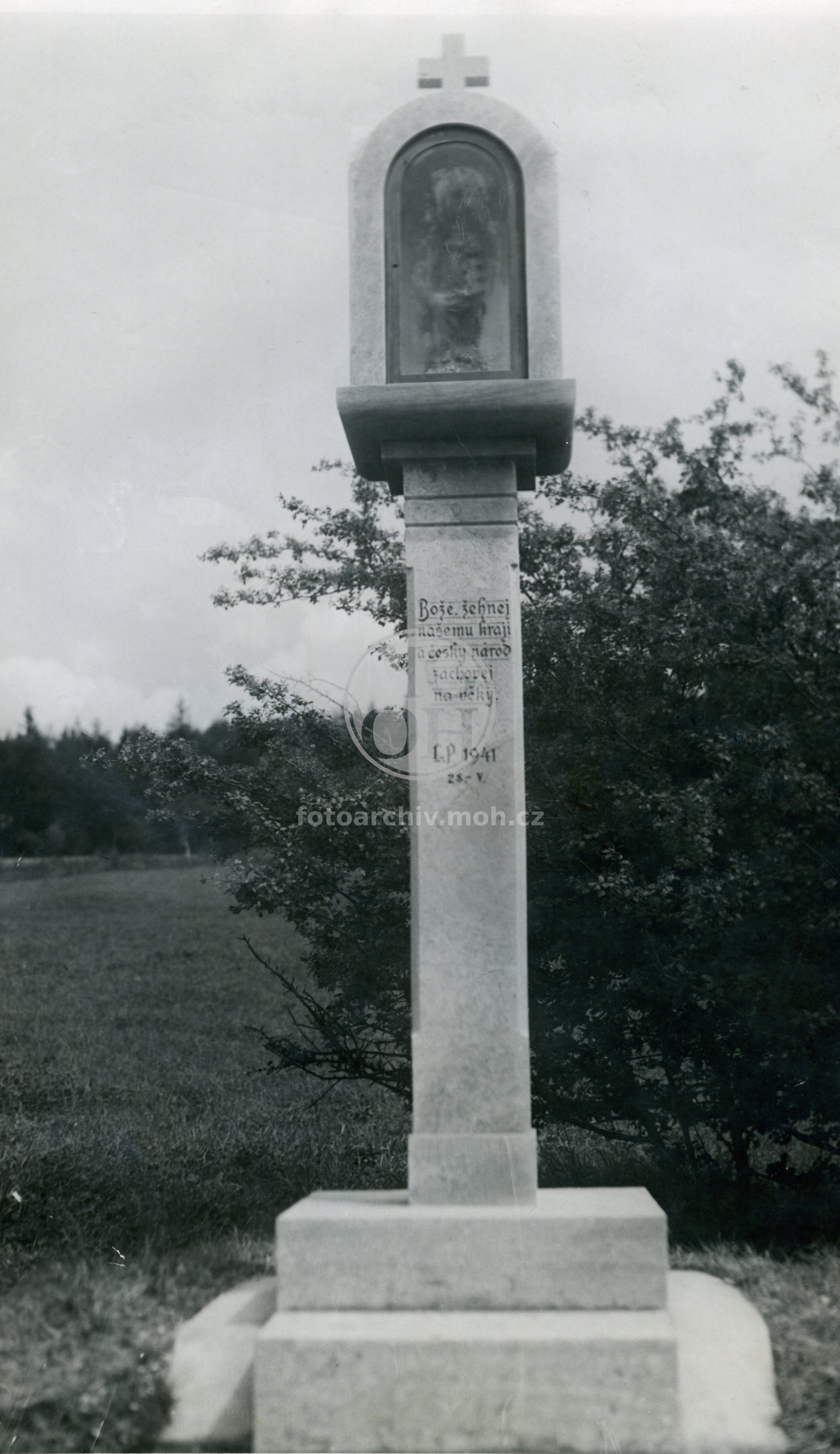 Fotografie - Kaple postavená nákladem J. Teleckého