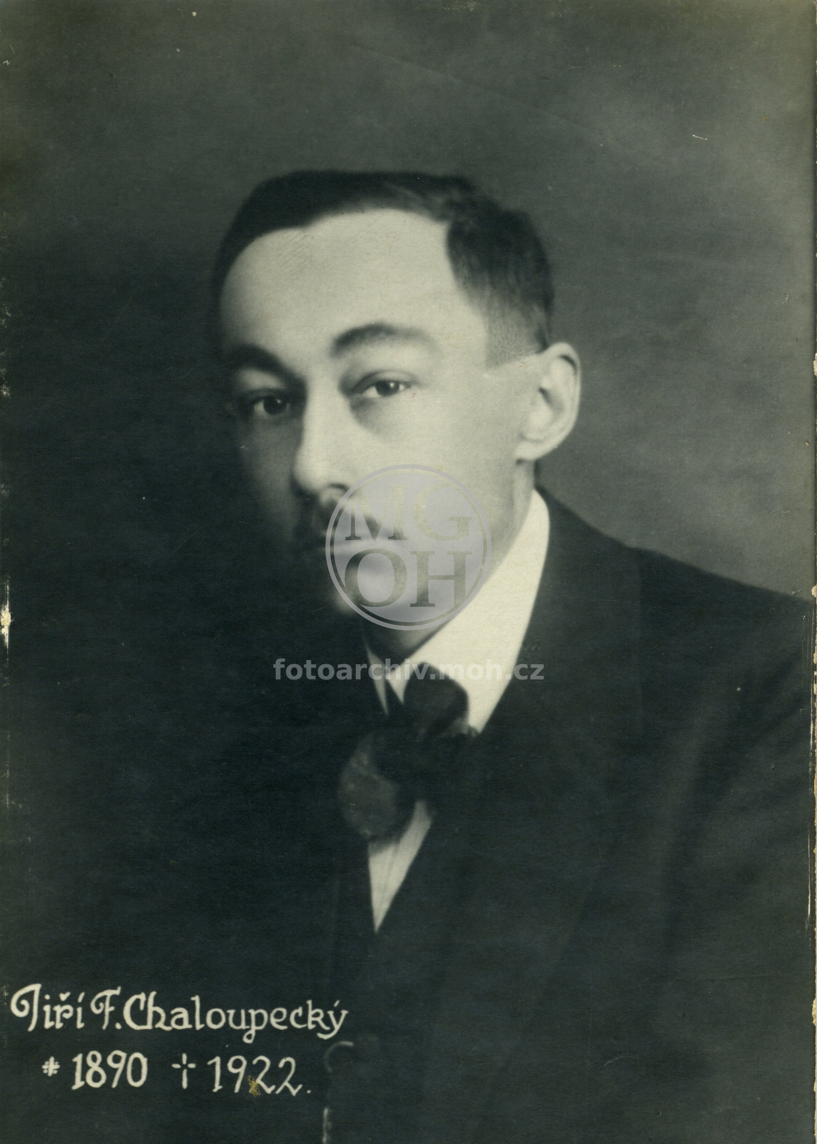 Fotografie - Osoba: Chaloupecký J. (1890-1922)
