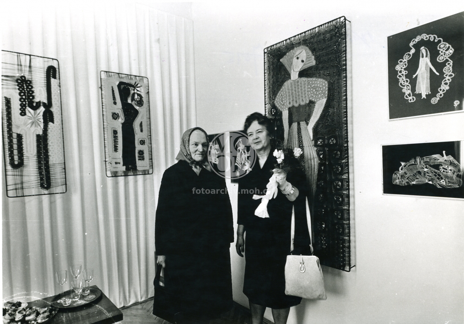 Fotografie - Zahájení výstavy E. Holeczyové