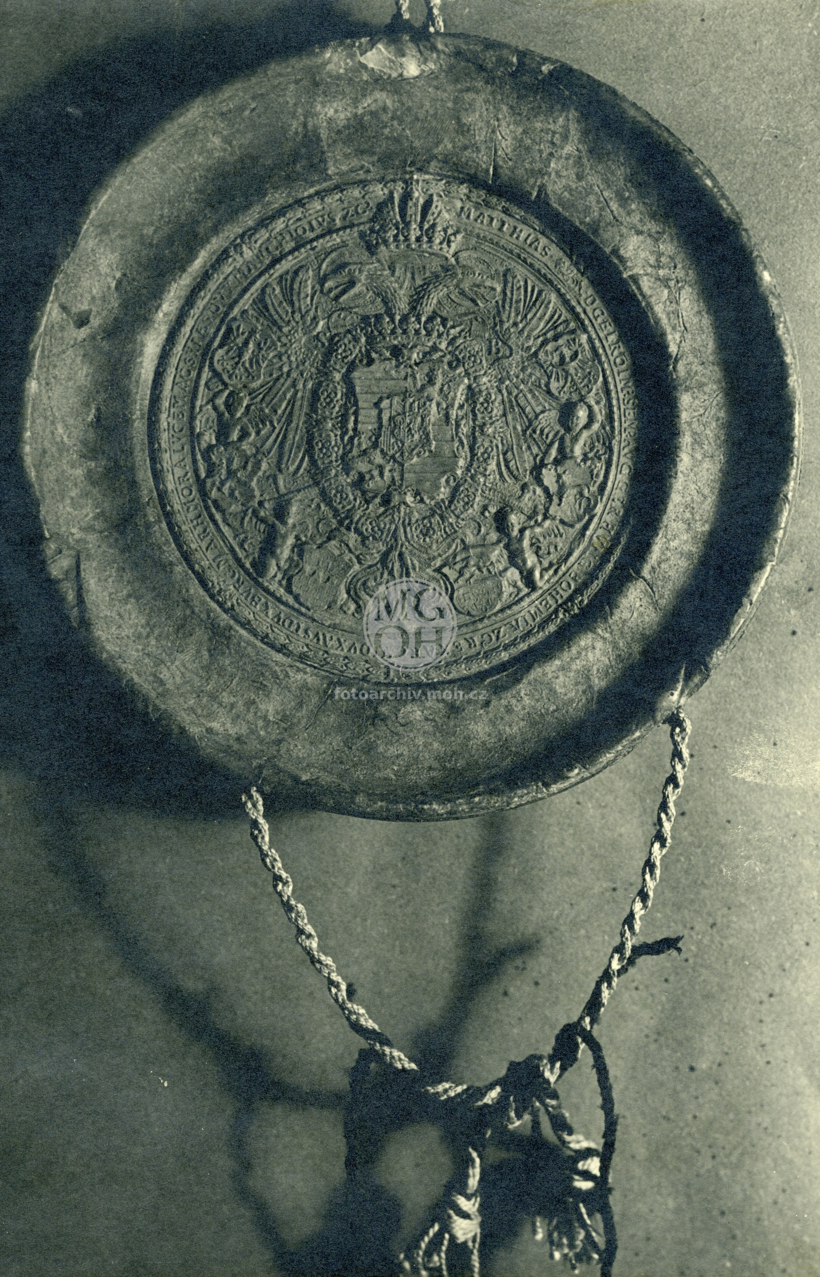 Fotografie - Pečeť, za císaře Matyáše