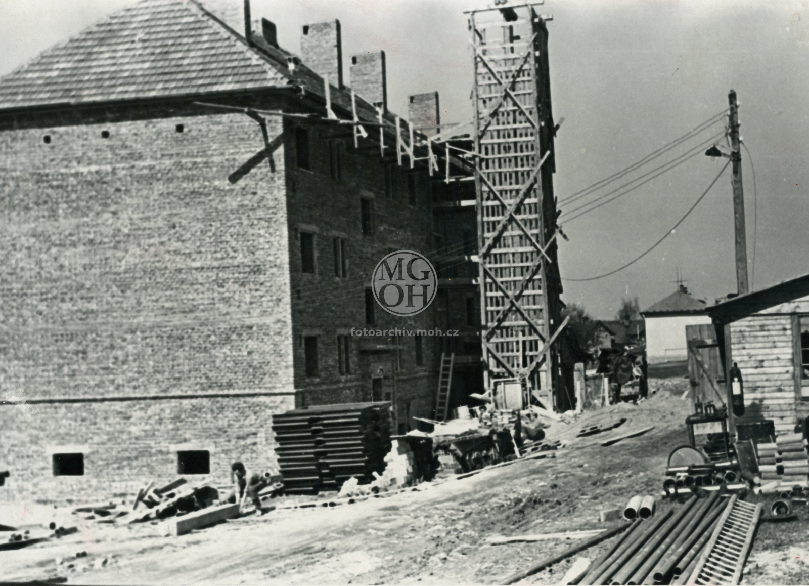 Fotografie - Výstavba sídliště ŽAZ