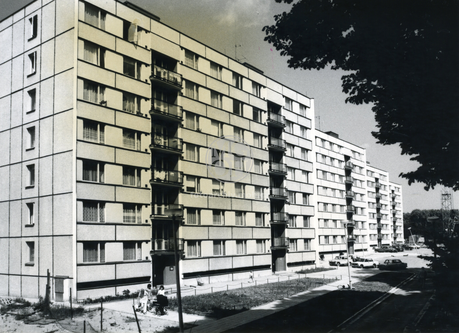 Fotografie - Sídliště Trávník