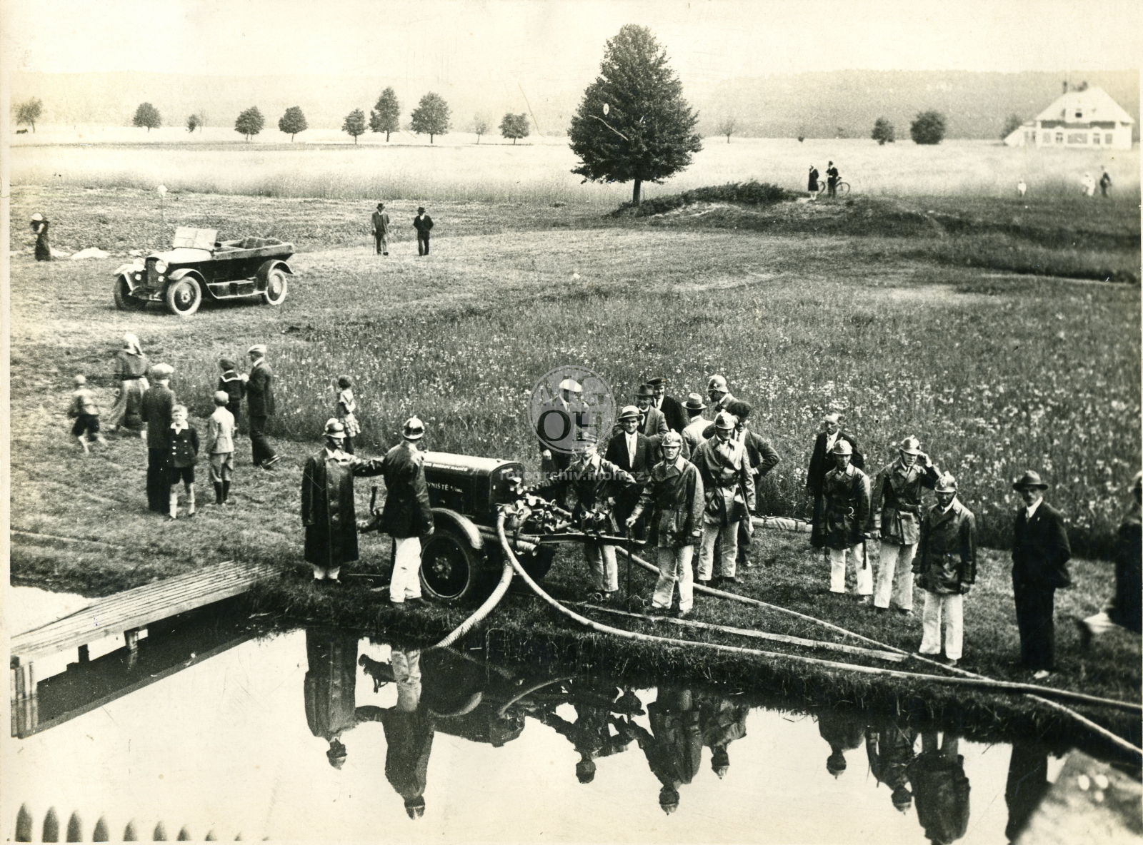 Fotografie - Cvičení hasičů