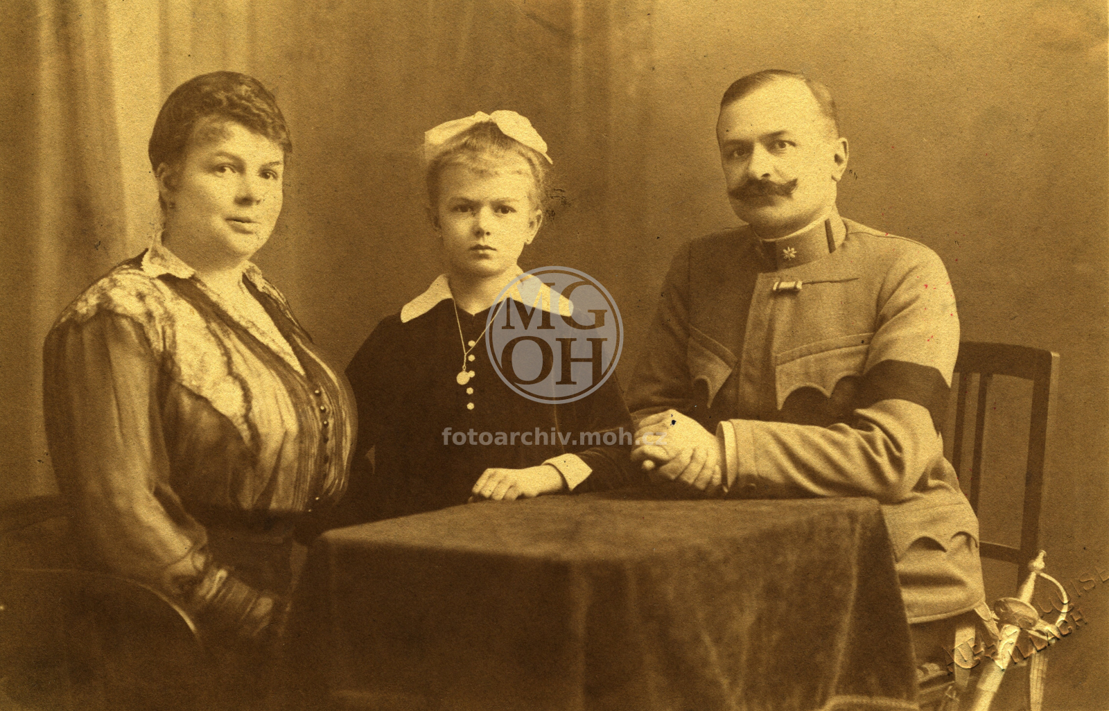 Fotografie - Rodina důstojníka