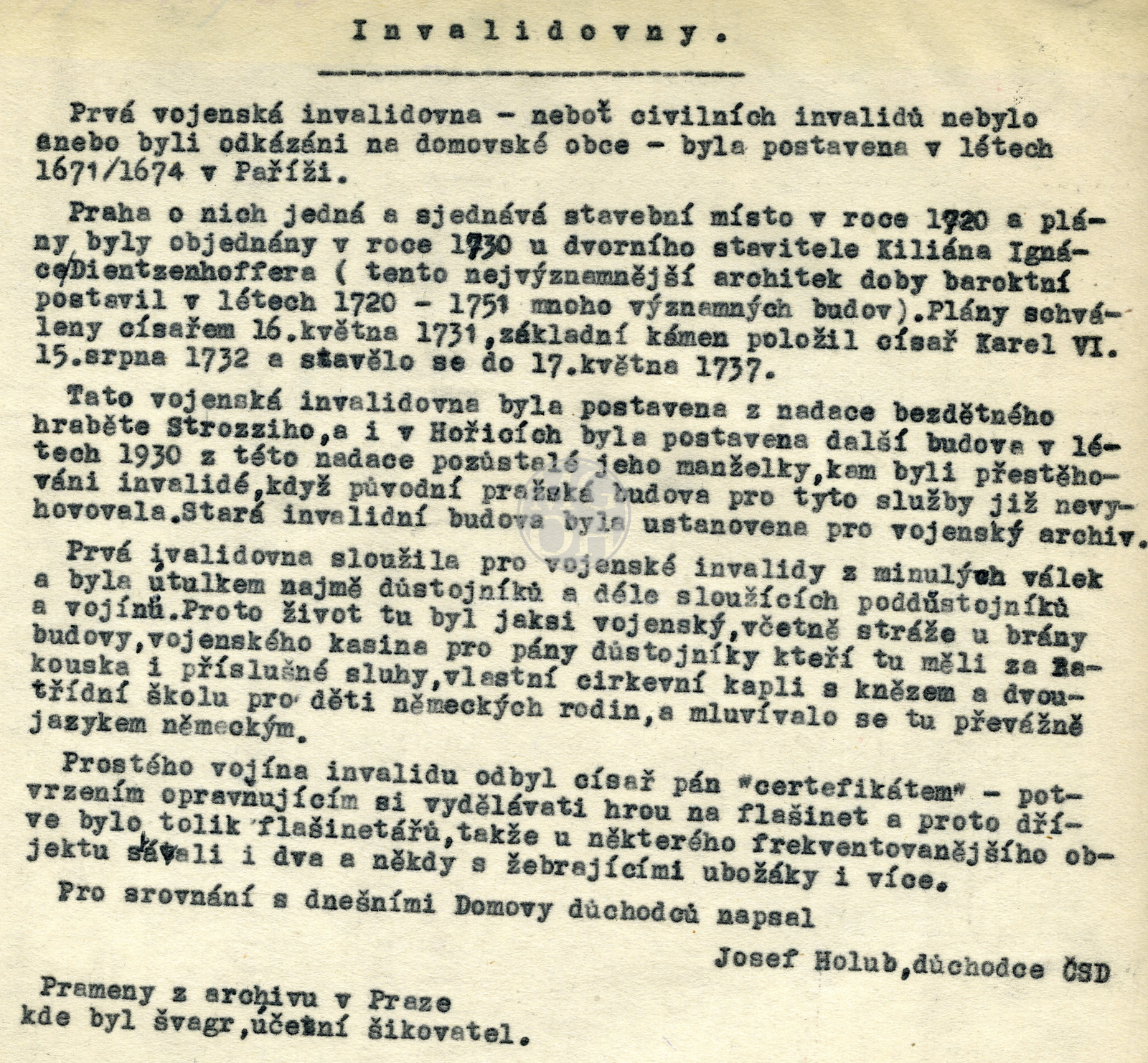 Fotografie - Osoba: Novotný F., flašinetář