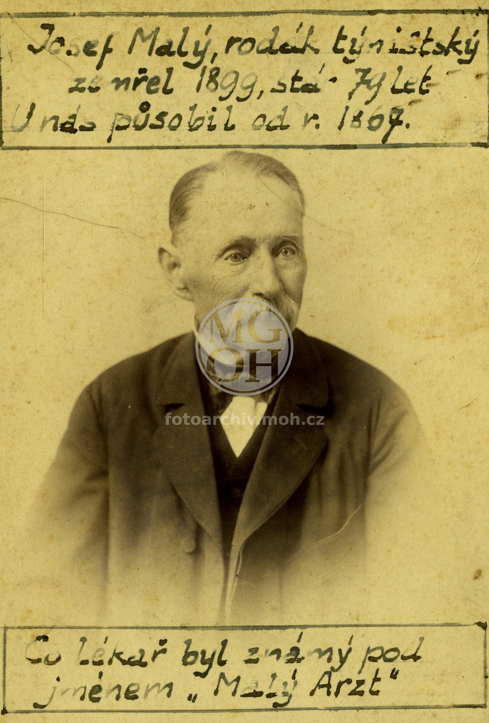 Fotografie - Osoba: Malý J. a Mejsnar J., lékaři