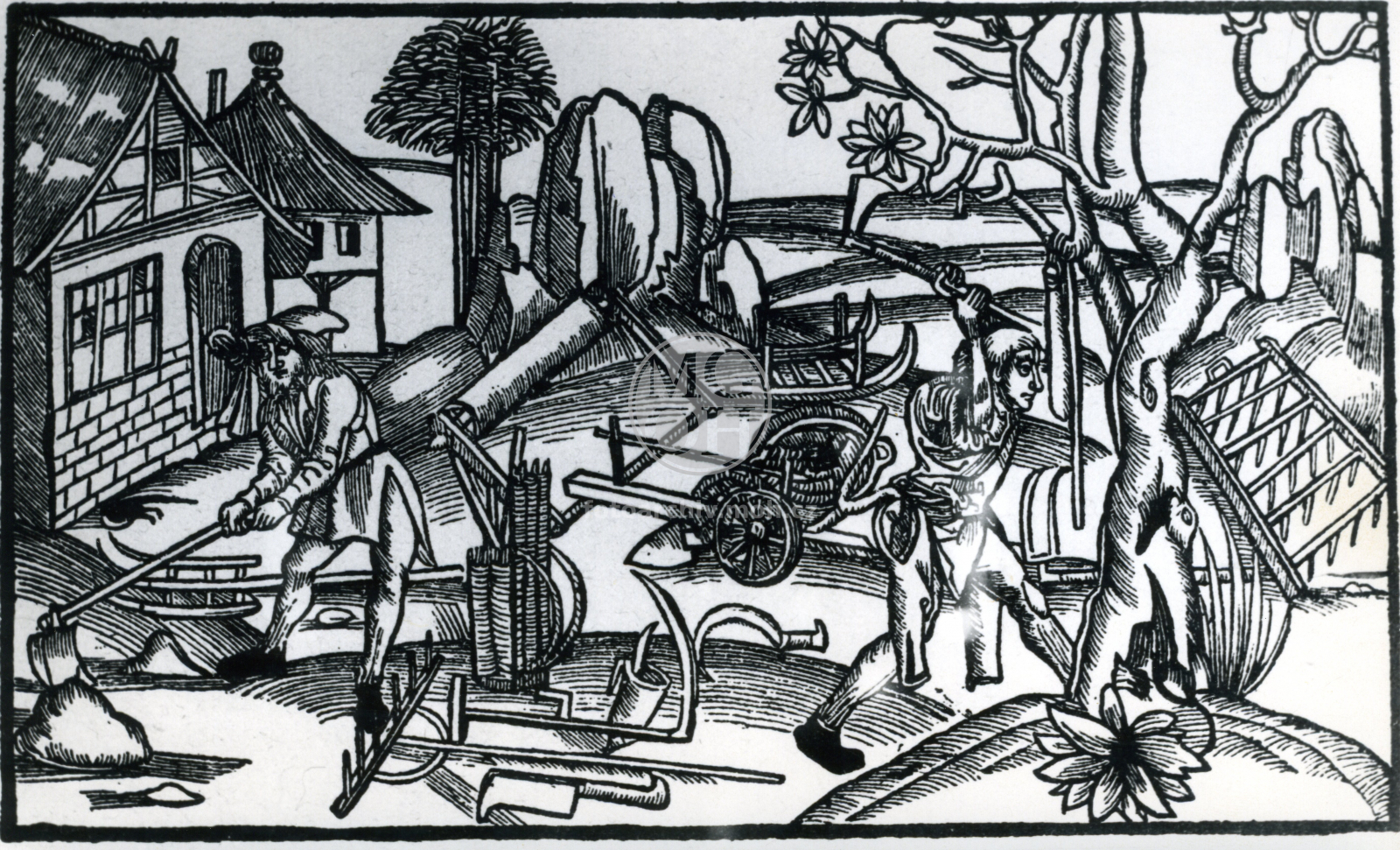 Fotografie - Středověká zem. řemesla