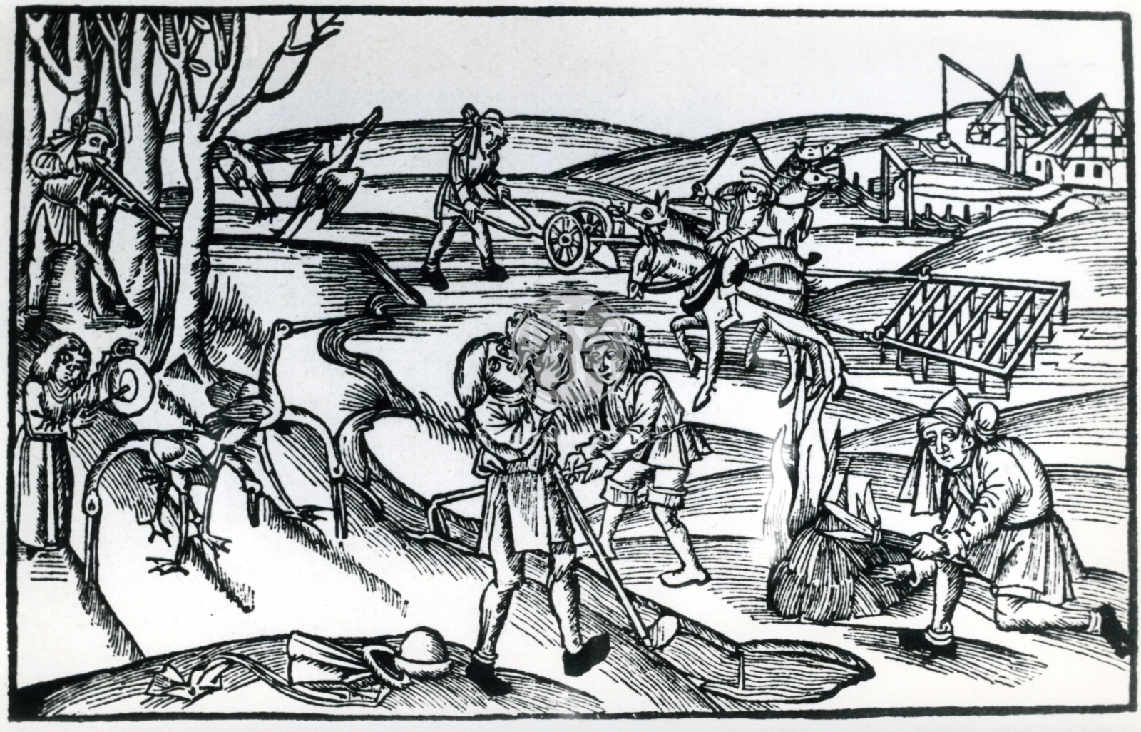 Fotografie - Středověká zem. řemesla