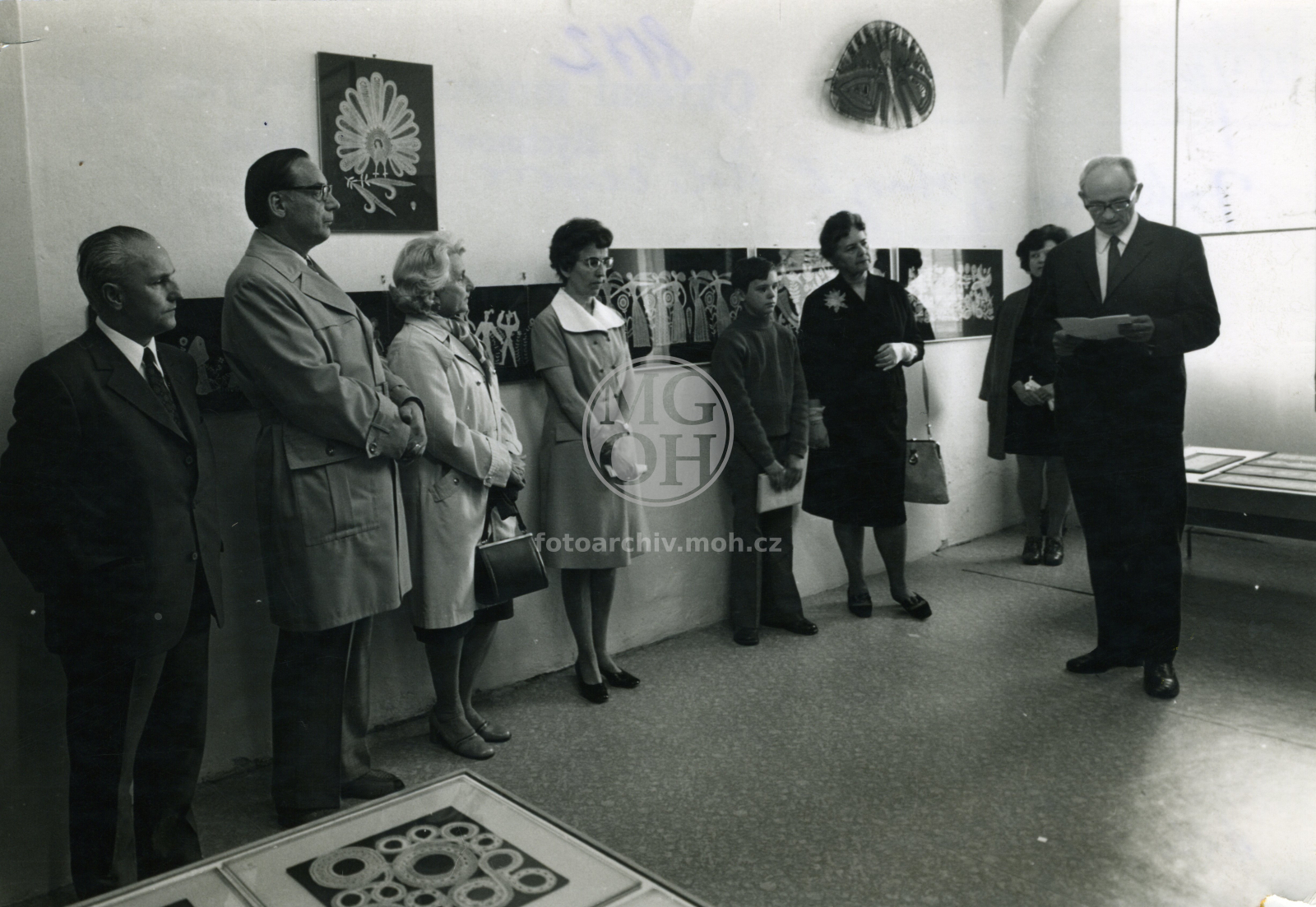 Fotografie - Zahájení výstavy E. Holíczy